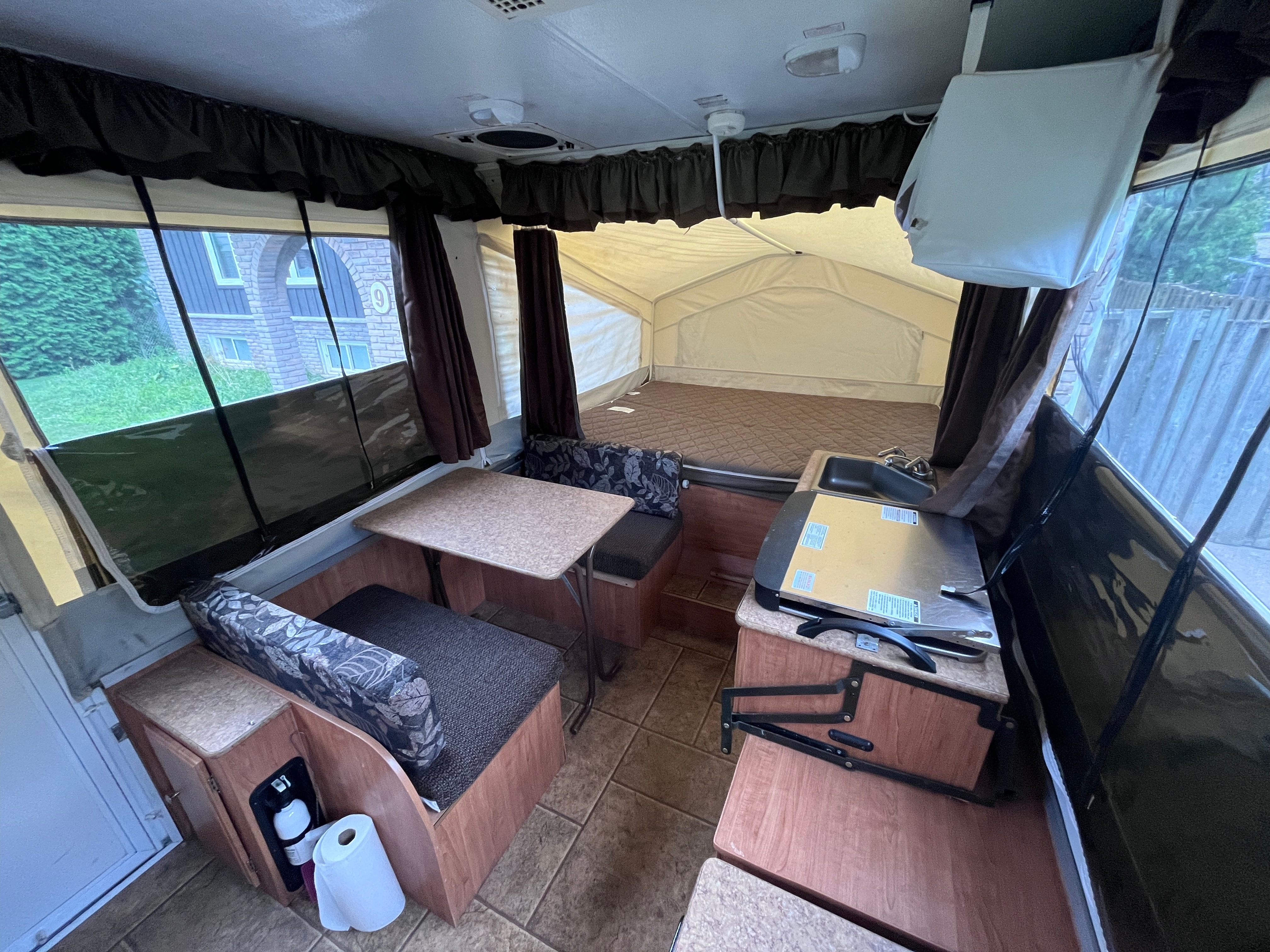 Nick's Rugged Pop Up Camper Great For Families