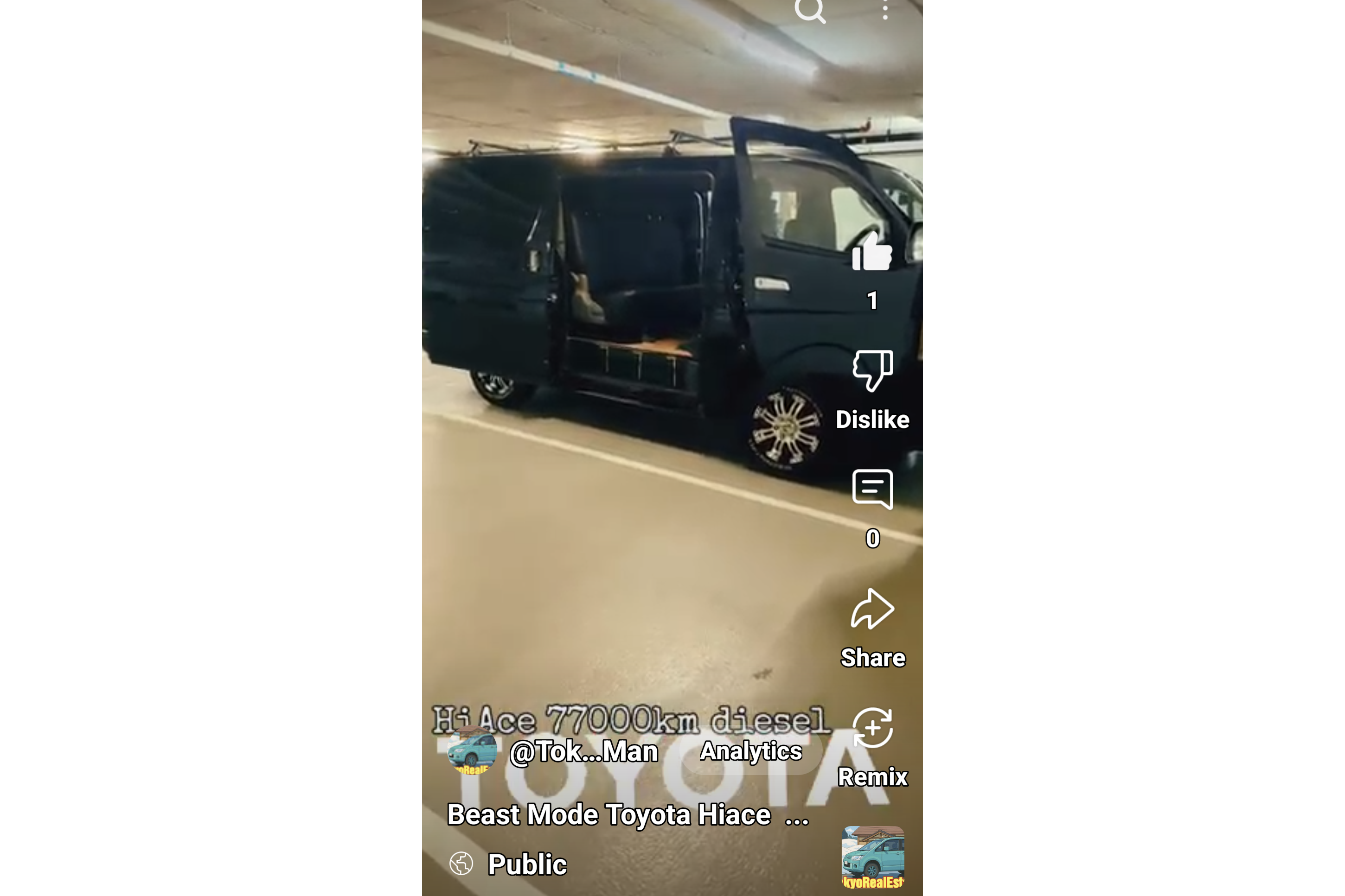 Toyota HiAce 2007 Campervan