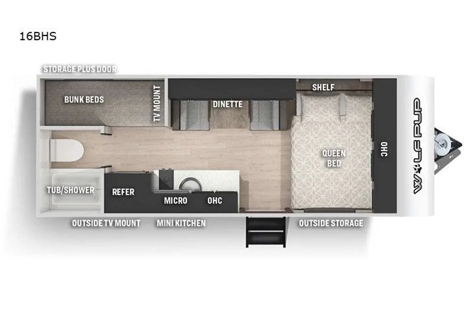 CRisnah's Forest River cherokee wolf pup Travel Trailer
