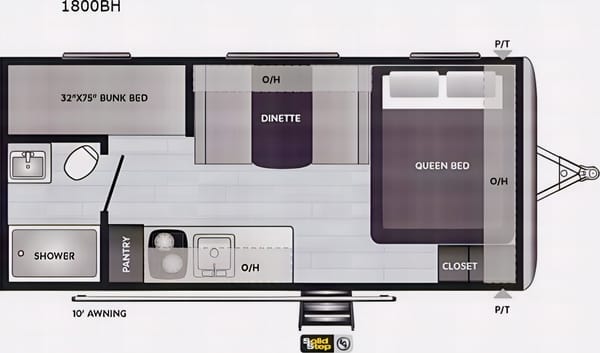 2022 Springdale RV Trailer Family & Couple Friendly