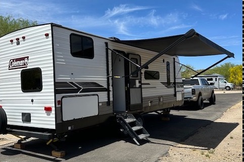 Raymond's cozy Coleman