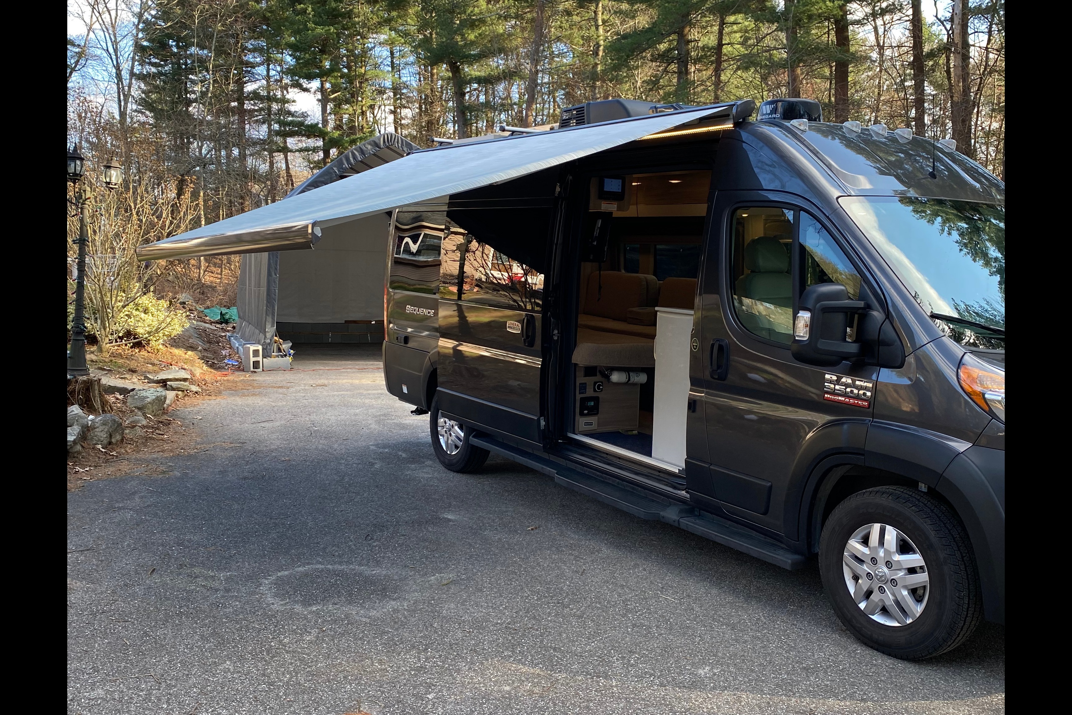 **Campervan with Bathroom** 2021 Thor Sequence 20L 