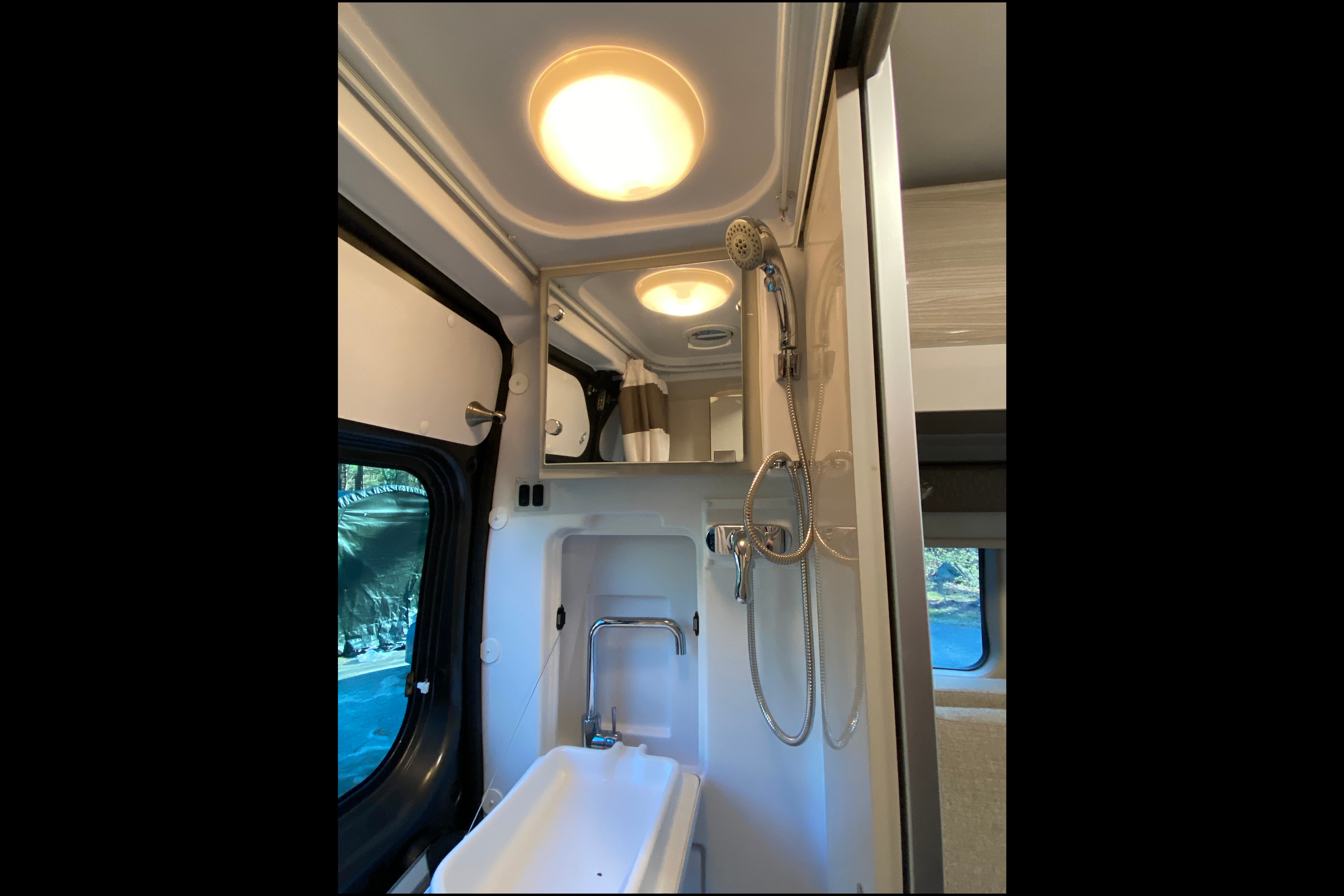 **Campervan with Bathroom** 2021 Thor Sequence 20L 