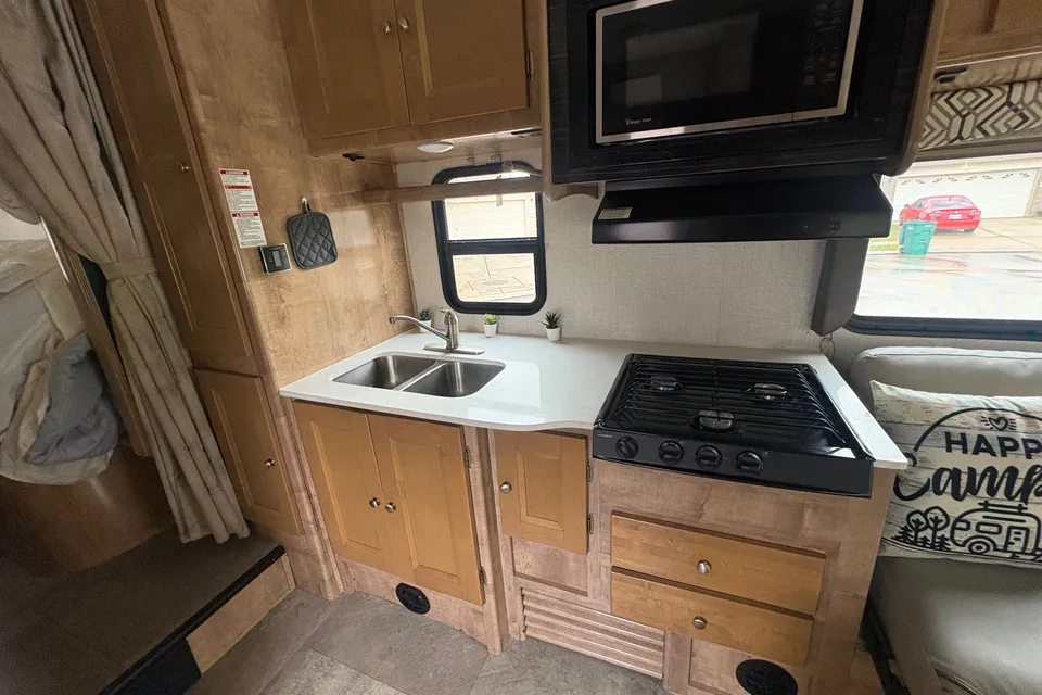 Martinez Family Coachmen Leprechaun Class C