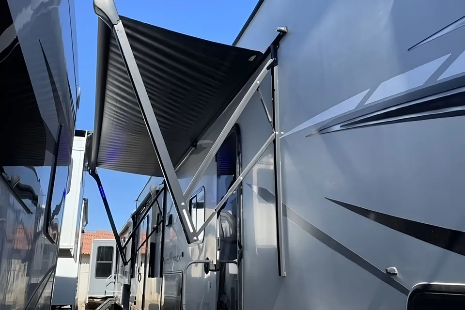Ashley's Forest River Wolfpack 365pack Fifth Wheel Toy Hauler