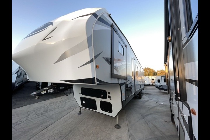 Ashley's Forest River Wolfpack 365pack Fifth Wheel Toy Hauler