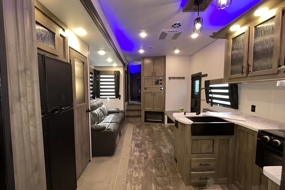 Ashley's Forest River Wolfpack 365pack Fifth Wheel Toy Hauler