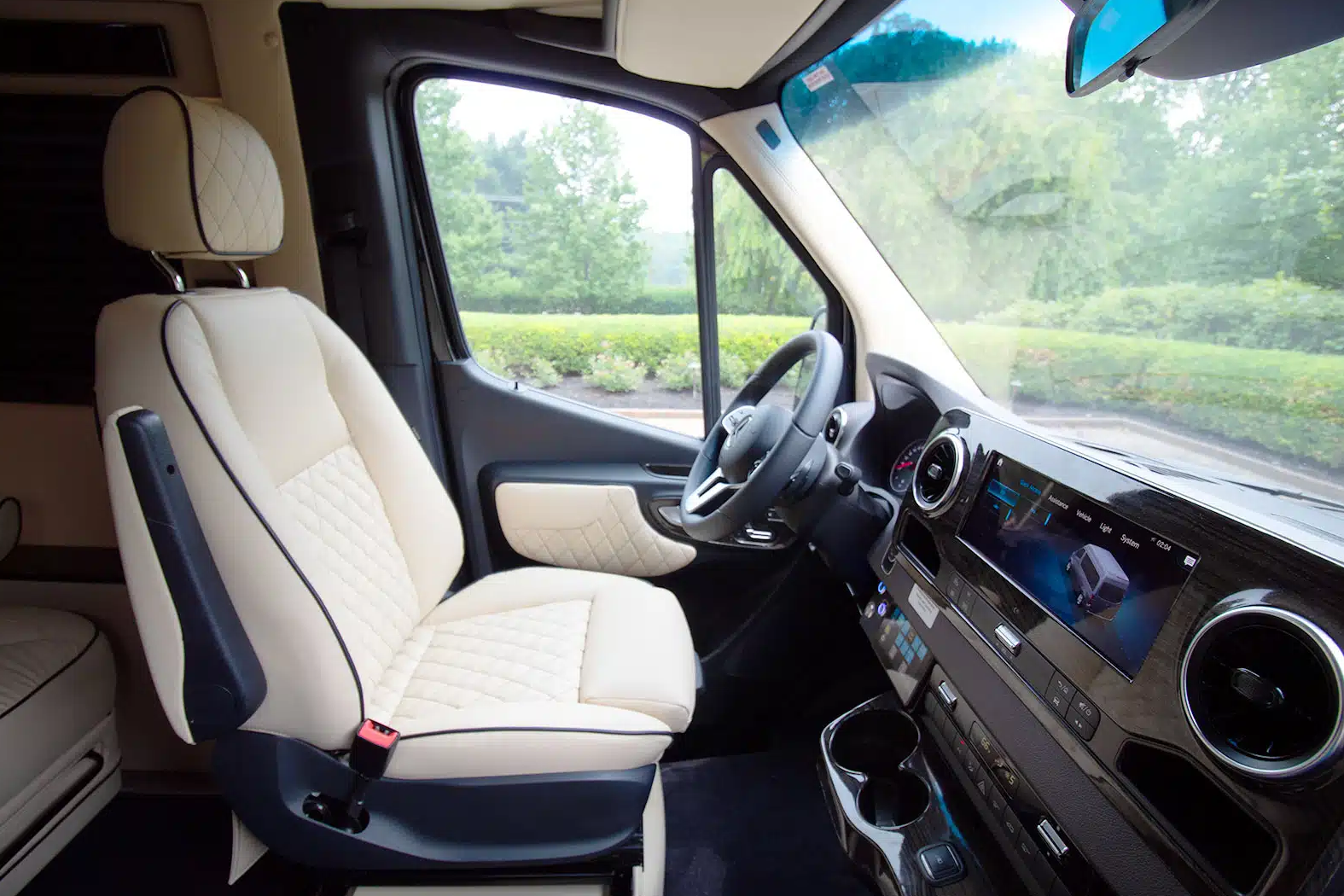 NEW! 2025 Blacked-Out Mercedes Benz Luxe Coach w/ Bathroom!