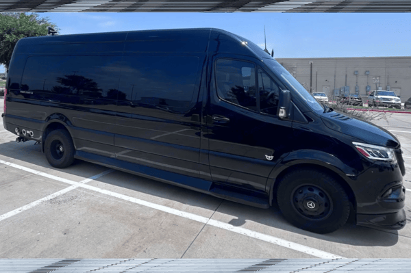 NEW! 2025 Blacked-Out Mercedes Benz Luxe Coach w/ Bathroom!