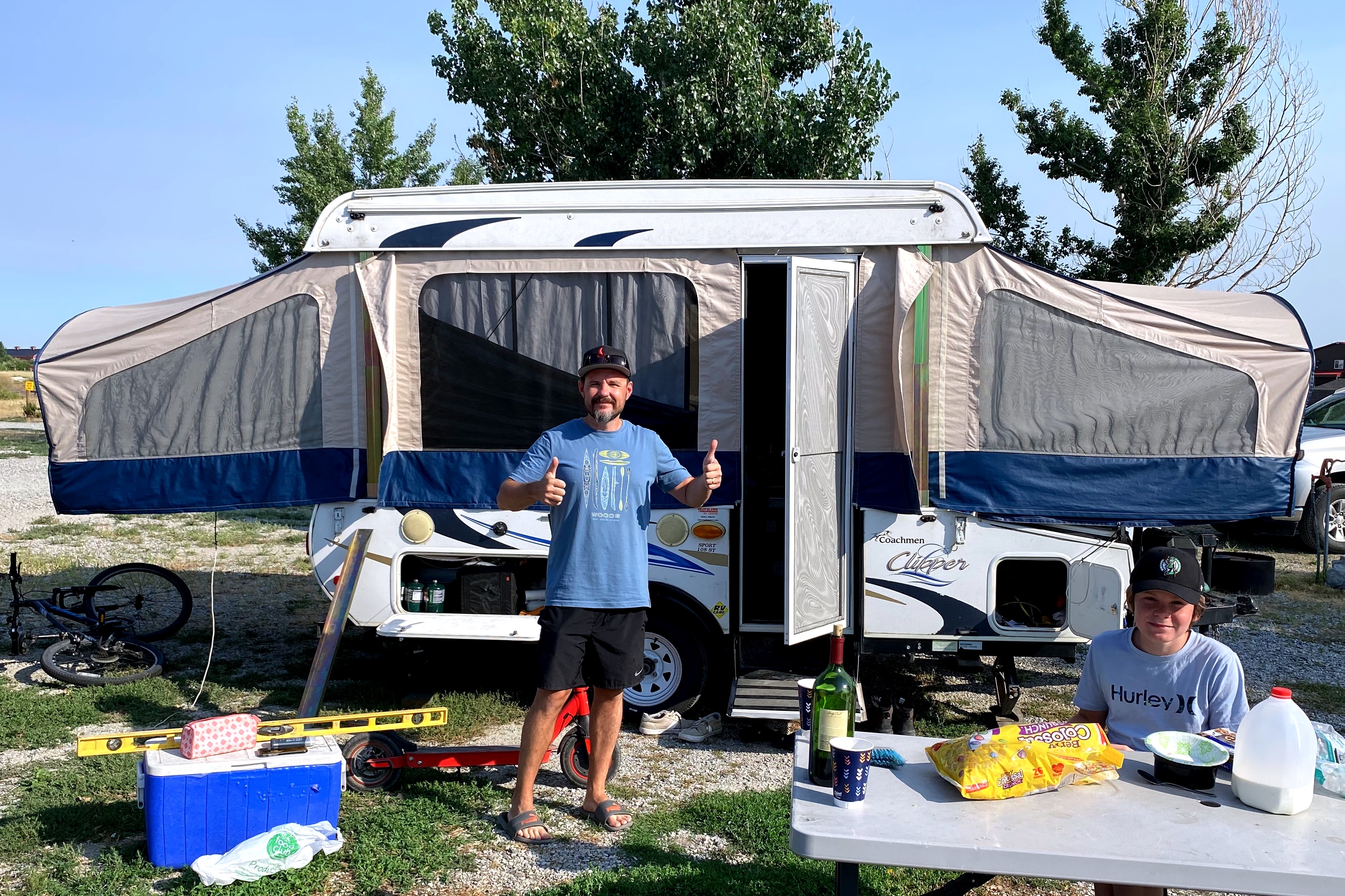 Cozy Coachmen Tent Trailer