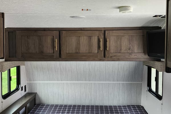 Solar powered Viking Travel Trailer