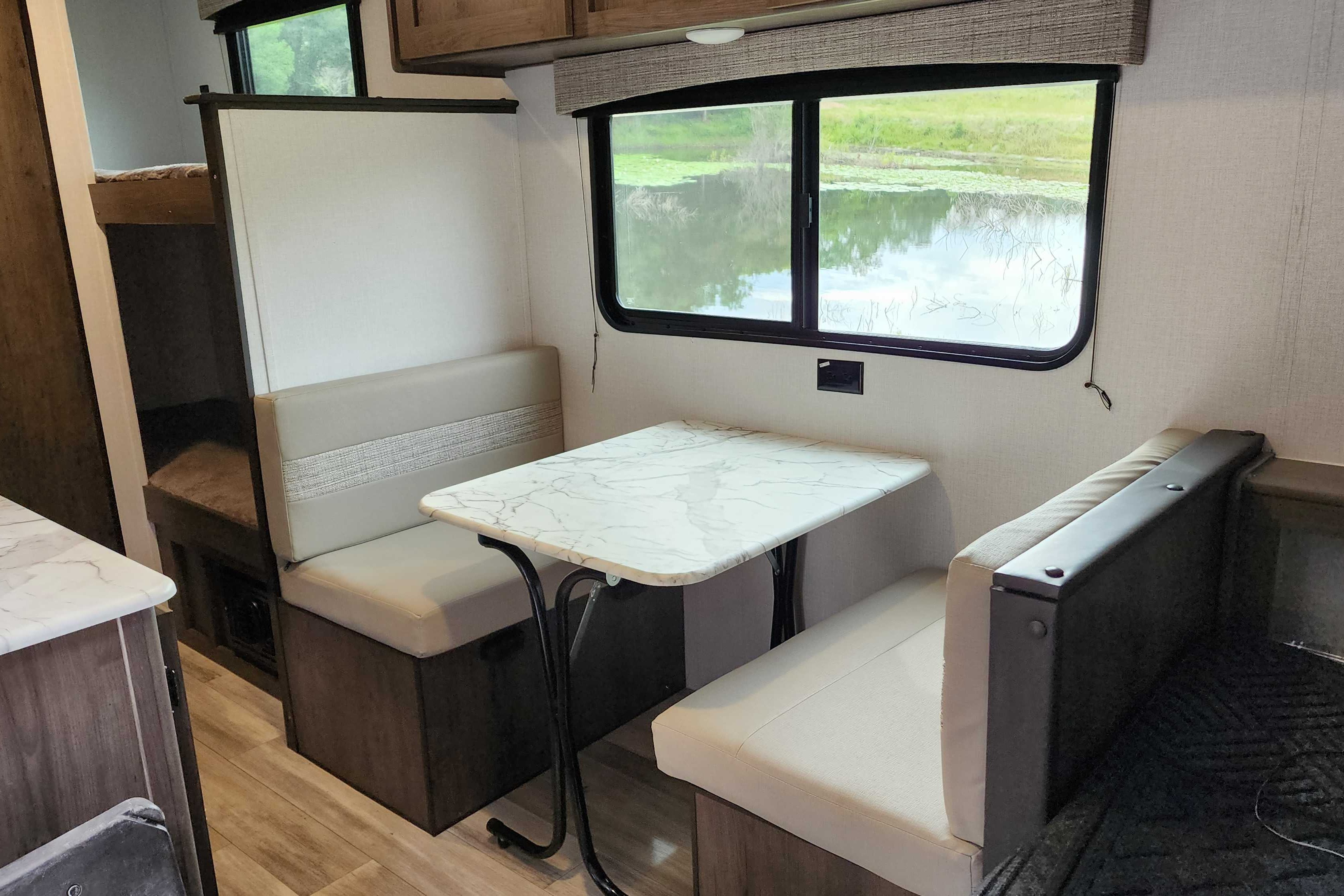 Solar powered Viking Travel Trailer
