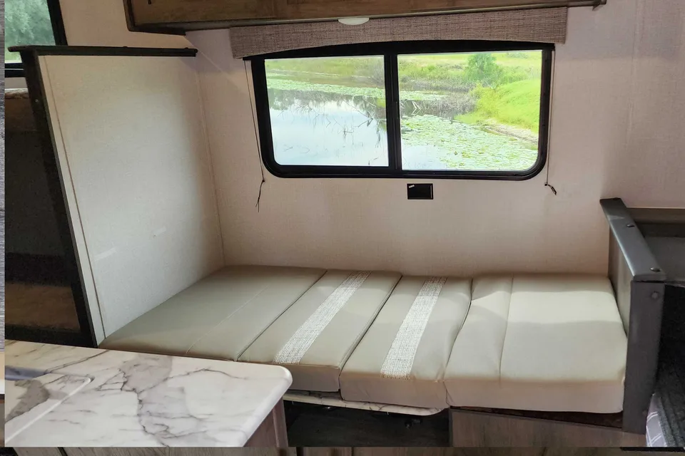 Solar powered Viking Travel Trailer