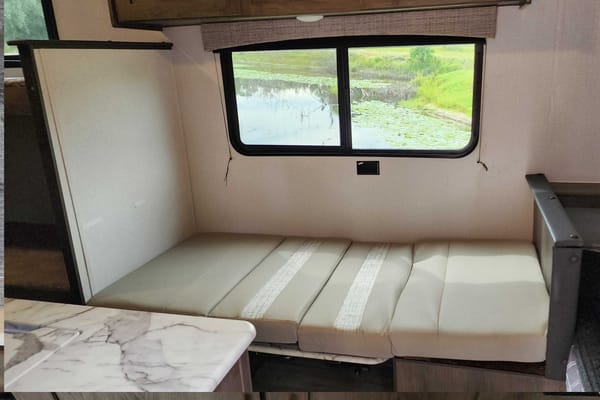 Solar powered Viking Travel Trailer