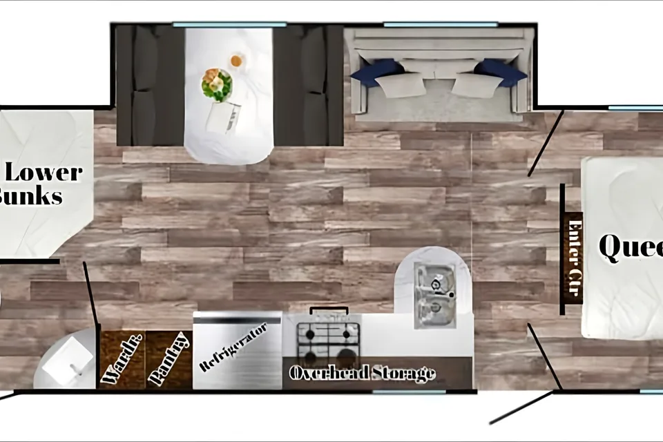 JEM Trailers: Grand River 27 BHS Travel Trailer