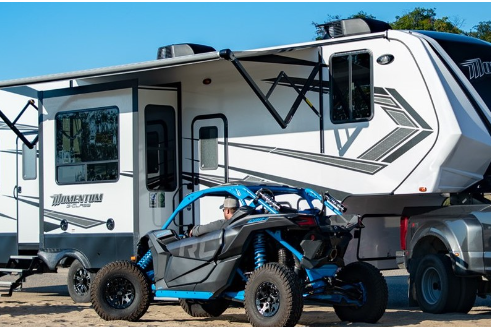 Wanderlust Deluxe Grand Design Momentum G-320 Fifth Wheel