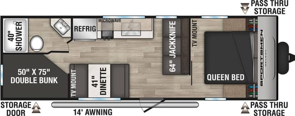 Adventure Awaits! 2021 Keystone Springdale 260BH Affordable Family Fun! Pet Friendly!
