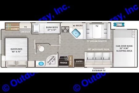 WiFi - LUXURIOUS - Sleeps 7 - Fits in State Parks (2)