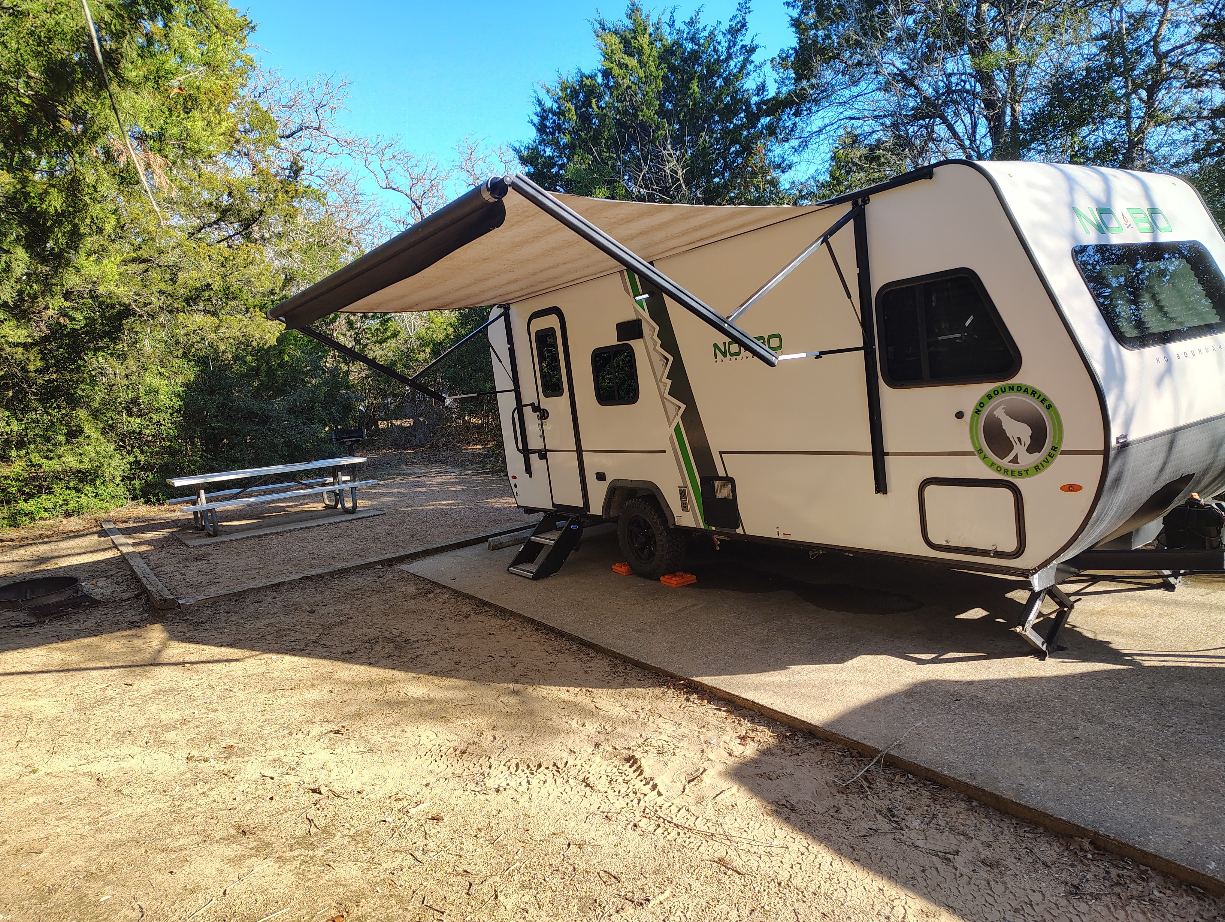 Our Forest River No boundries Travel Trailer