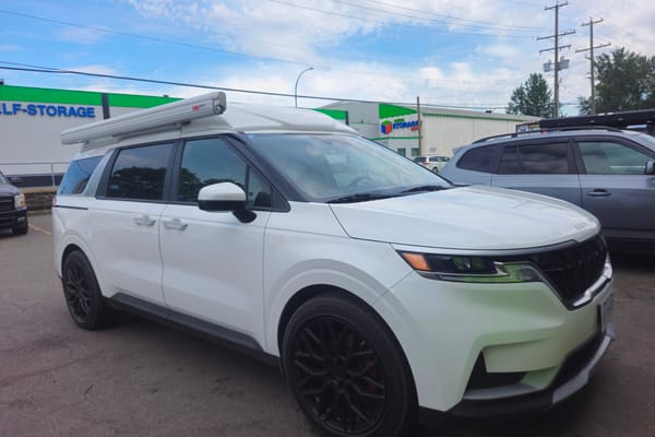 Kia Carnival Campervan