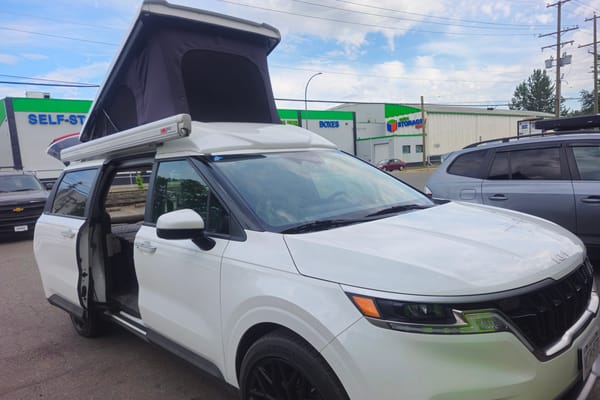 Kia Carnival Campervan