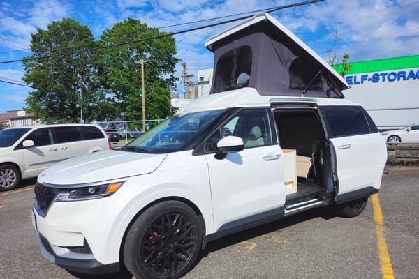 Kia Carnival Campervan
