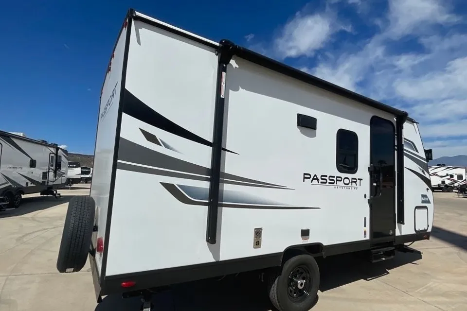 Jr's Keystone Passport Mini Ultra Lite Travel Trailer