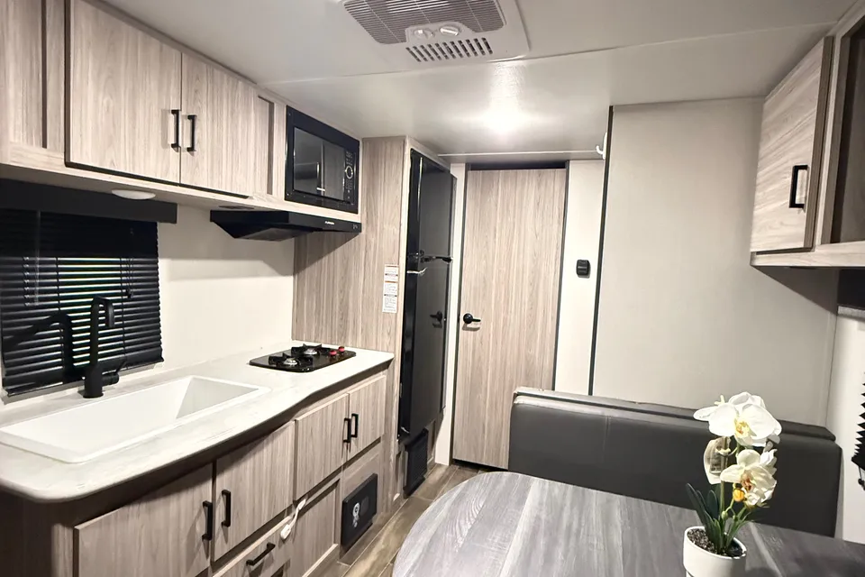 Jr's Keystone Passport Mini Ultra Lite Travel Trailer