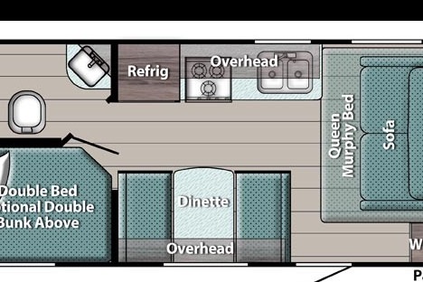Ray's Gulf Stream Conquest 197BHS Travel Trailer