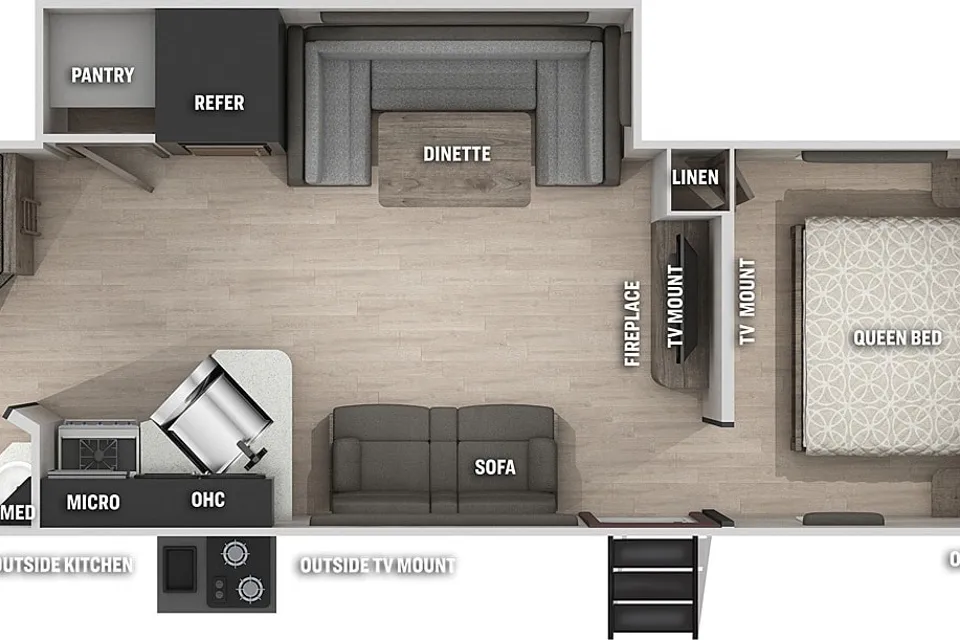 Forest River Cherokee with bunks