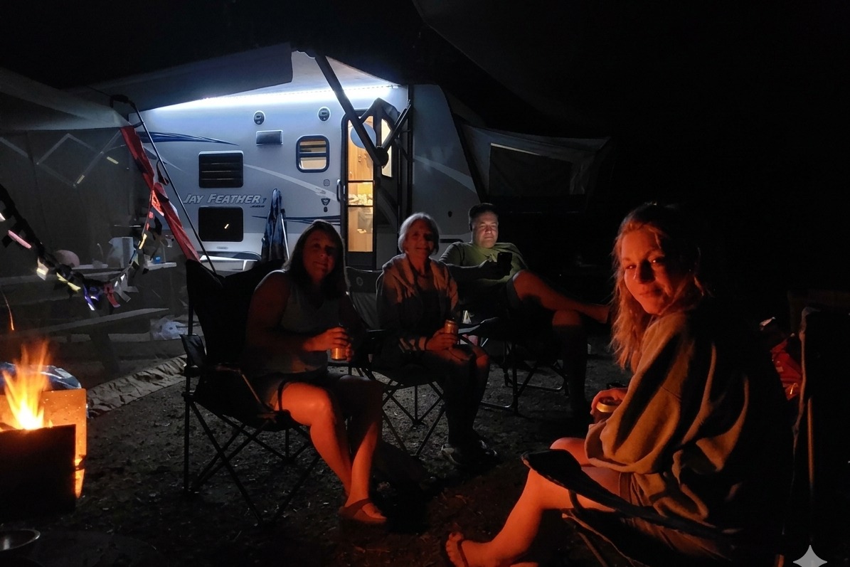 3 bunk Jayco Jayfeather 17XFD Hybrid
