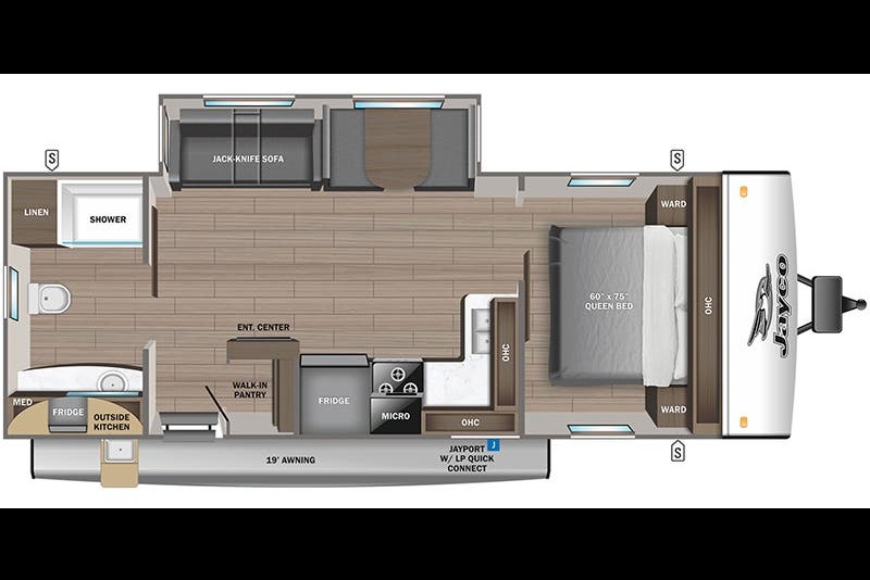 Felix's Jayco Jay Feather 25RB Travel Trailer