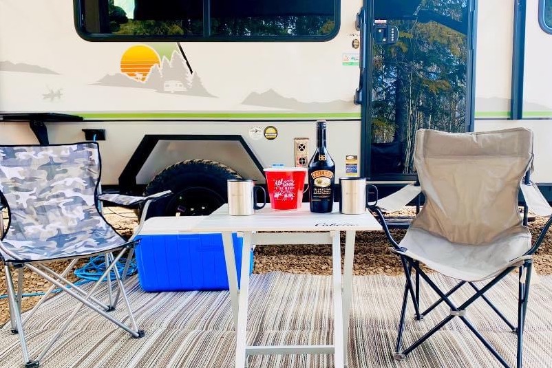 Twin RVenture Forest River NO-BO w/ SOLAR POWER SUV Towable Trailer! W/ Slide Out & Adult Rated Bunk