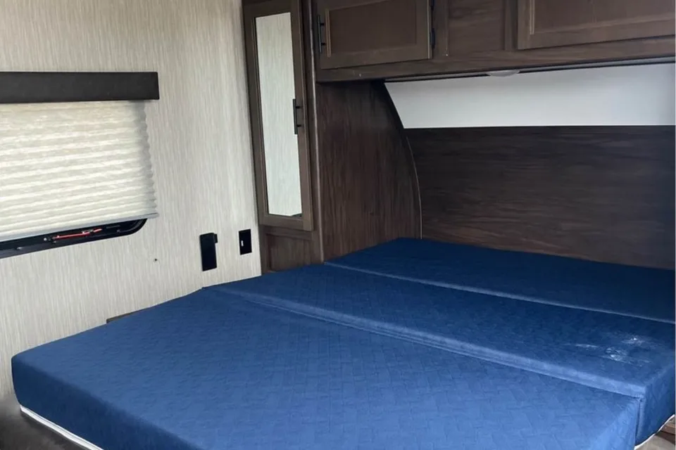 2021 Forest River 22MKSE — Delivered & Set Up! Sleeps 6, Full Kitchen & Bath, Family-Friendly Camper!!