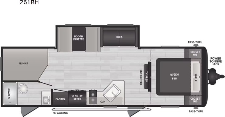 Keystone 261BH Travel Trailer