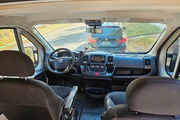 Betty White - HAS AC! - Campervan Sleeper - ProMaster Dodge '14