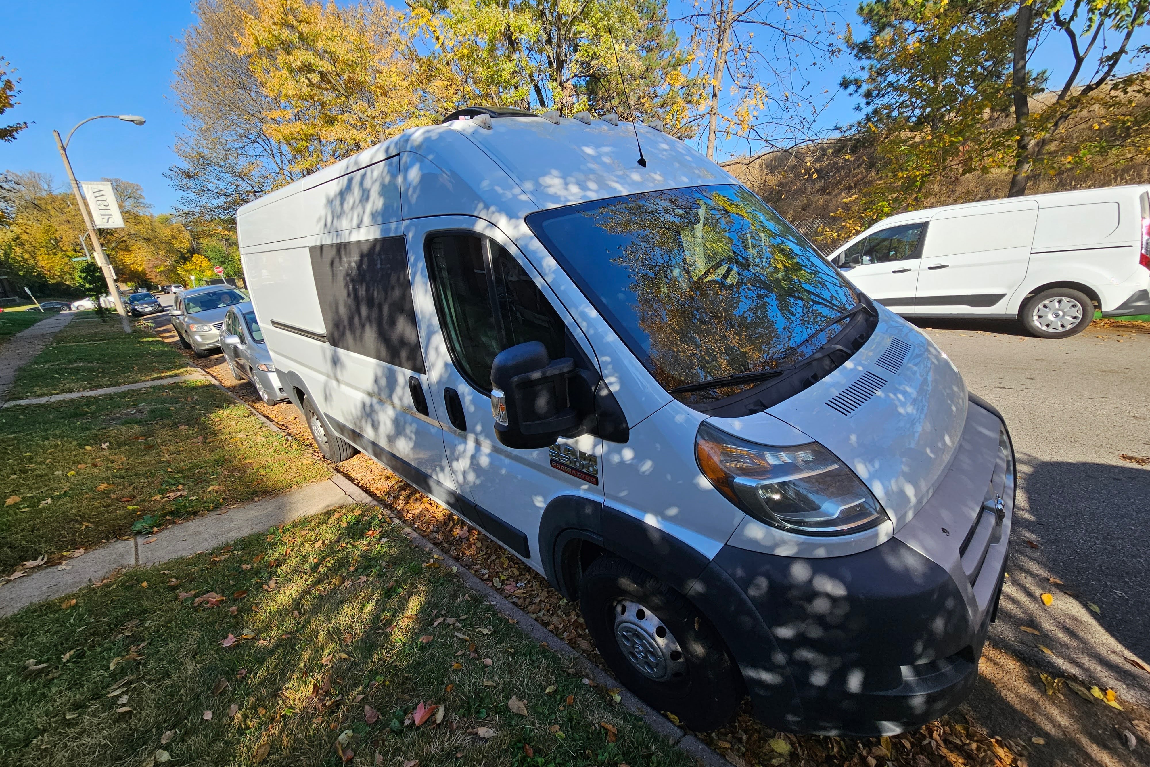 Betty White - HAS AC! - Campervan Sleeper - ProMaster Dodge '14