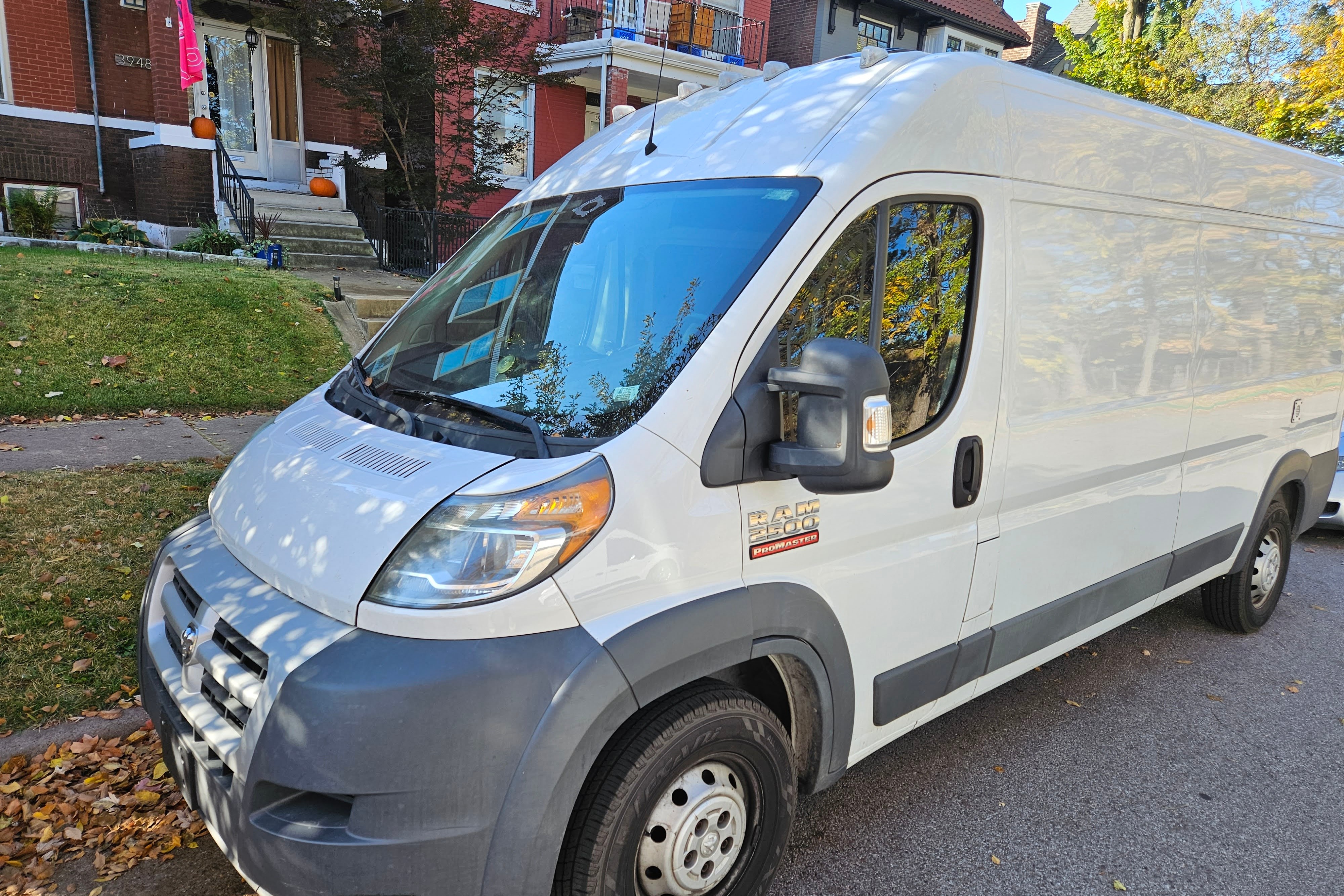 Betty White - HAS AC! - Campervan Sleeper - ProMaster Dodge '14