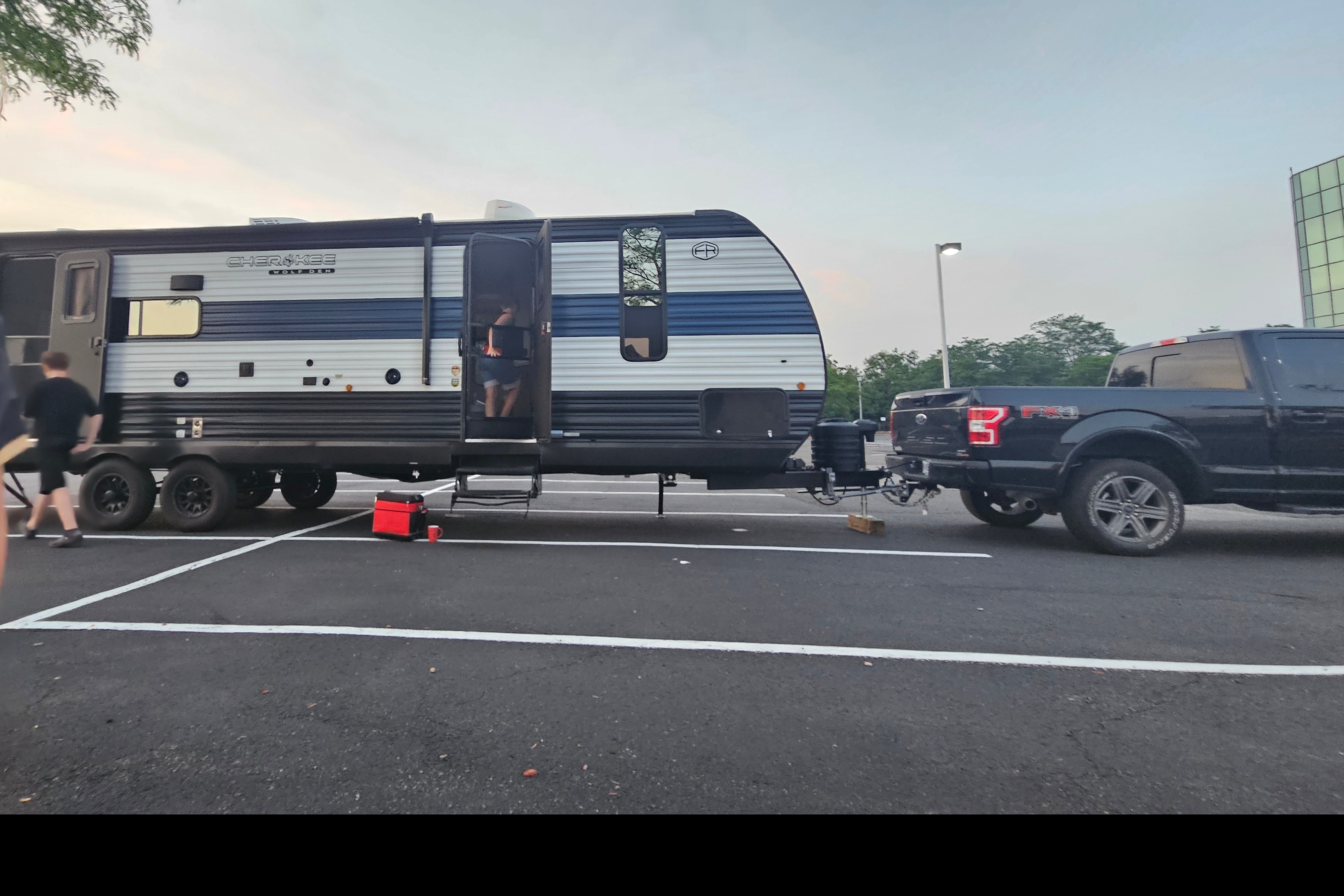 Cynthia's Forest River Cherokee grey wolf 294gebg Travel Trailer