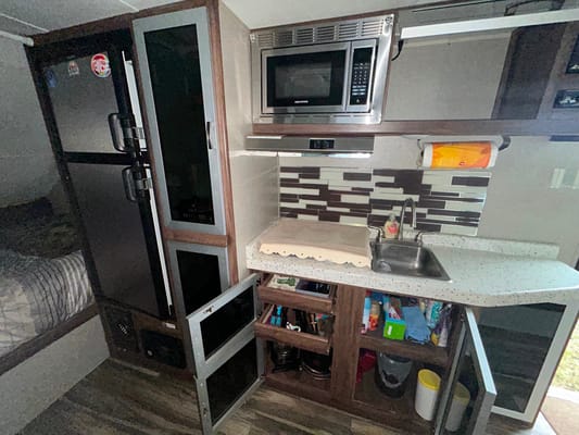 Travel Lite Falcon F-24 Bunkhouse Travel Trailer