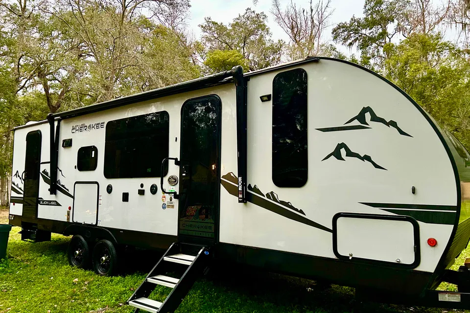 Teresa's Forest River Cherokee Black Label Travel Trailer