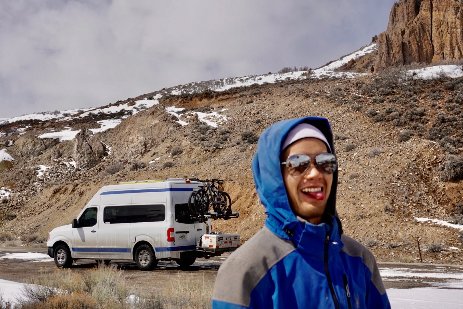 Bike ready & pet friendly, meet Envy the Nissan NV! A cozy adventure to-go.