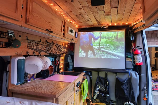 Bike ready & pet friendly, meet Envy the Nissan NV! A cozy adventure to-go.
