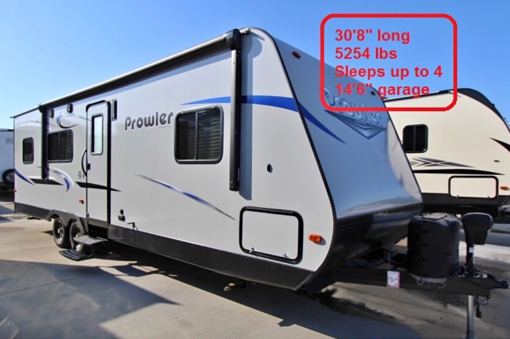 Cosme 's Heartland Prowler 261TH Toy Hauler
