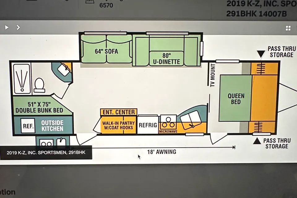 KZ Sportsman Travel Trailer