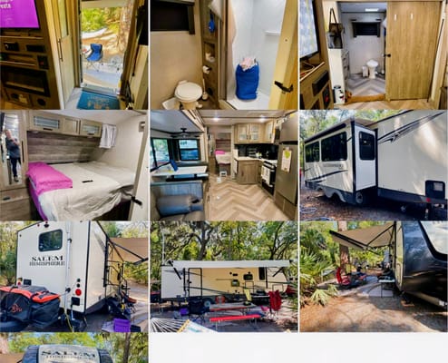 Glamping Made Easy! Full Size Bathroom!! Pet Friendly