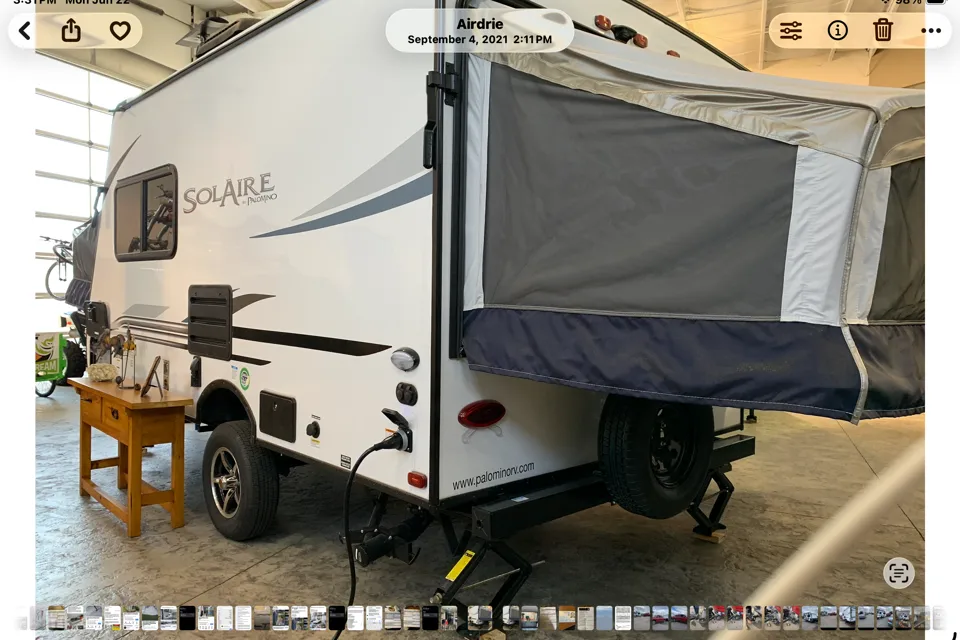 Ray's Palomino Soldier ult lt 147x14 Tent Trailer