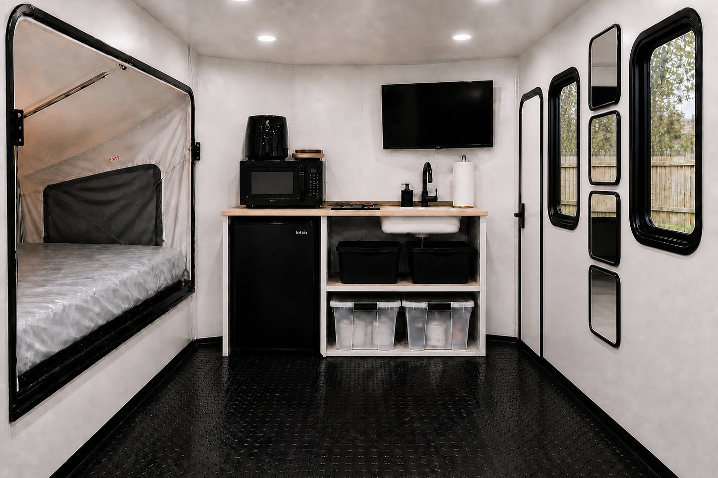 Charles's Hybrid Utility Camper Toy Hauler
