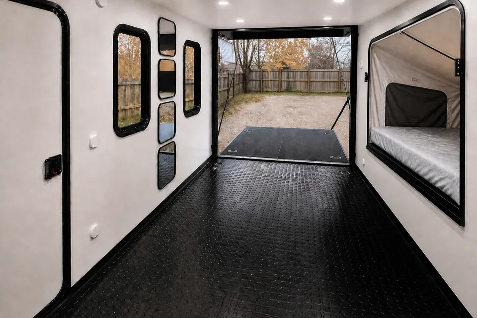Charles's Hybrid Utility Camper Toy Hauler
