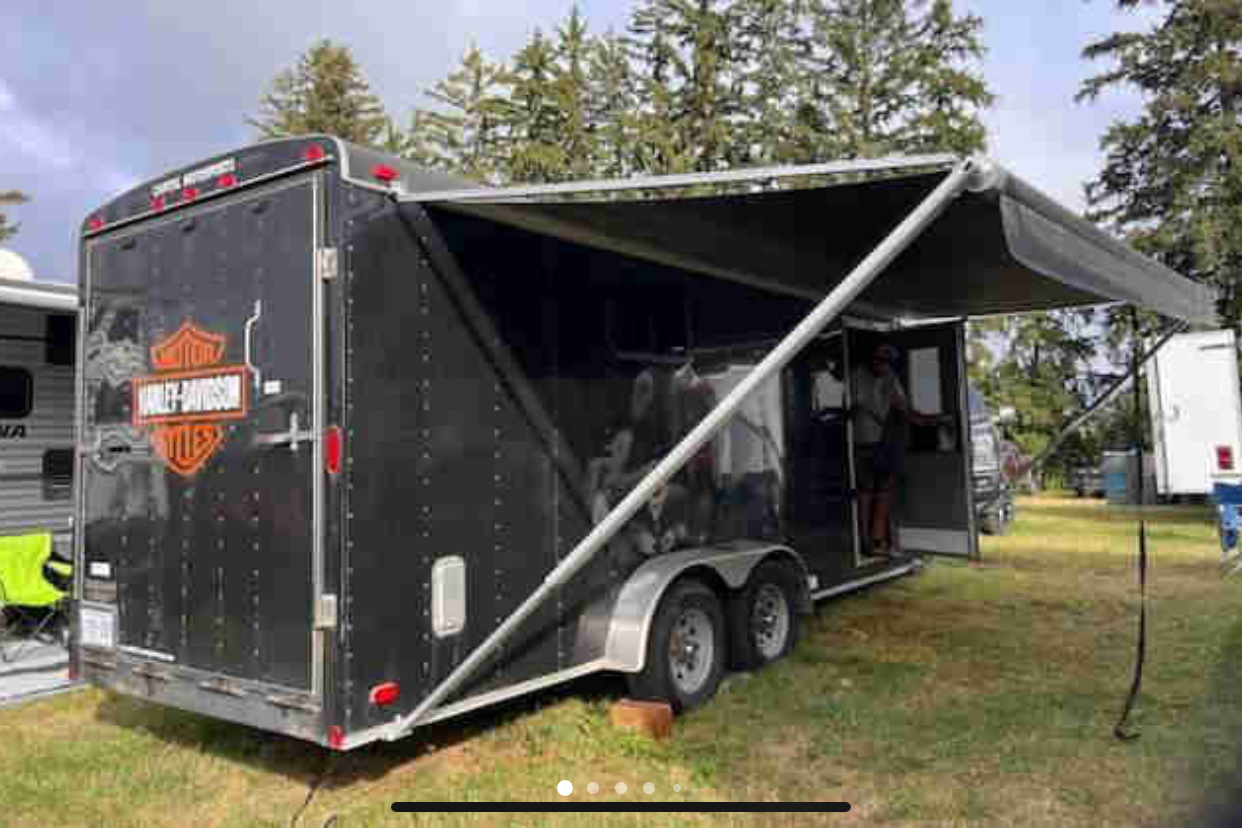 Toy hauler 20 pied Roulotte cargo